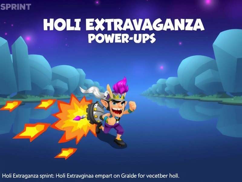 Special power-ups in Holi Extravaganza Sprint Holi Extravaganza Sprint PowerUps